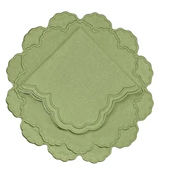 Lillian Napkin in Sage, Set of 4
