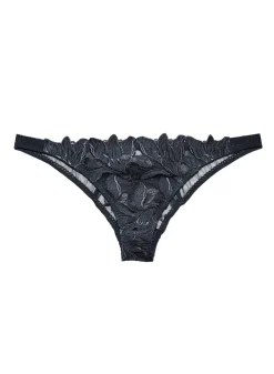 Lily Embroidery Cheeky in Black