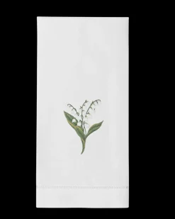 Lily of the Valley Botanical Hand Towel