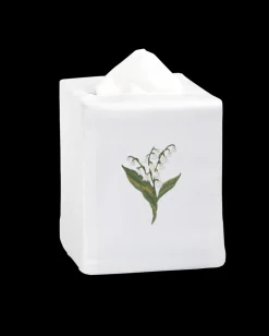 Lily of the Valley Botanical Tissue Box Cover