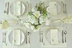 Lily of the Valley Collection Napkin and Placemat, Set of 2