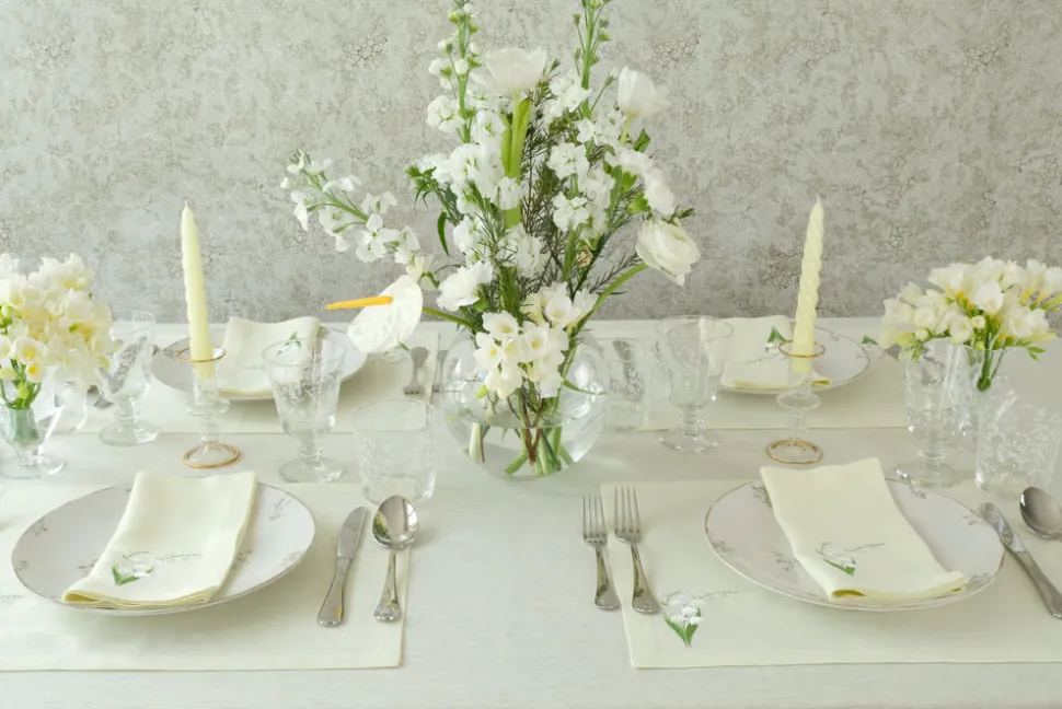 Lily of the Valley Collection Placemat, Set of 4