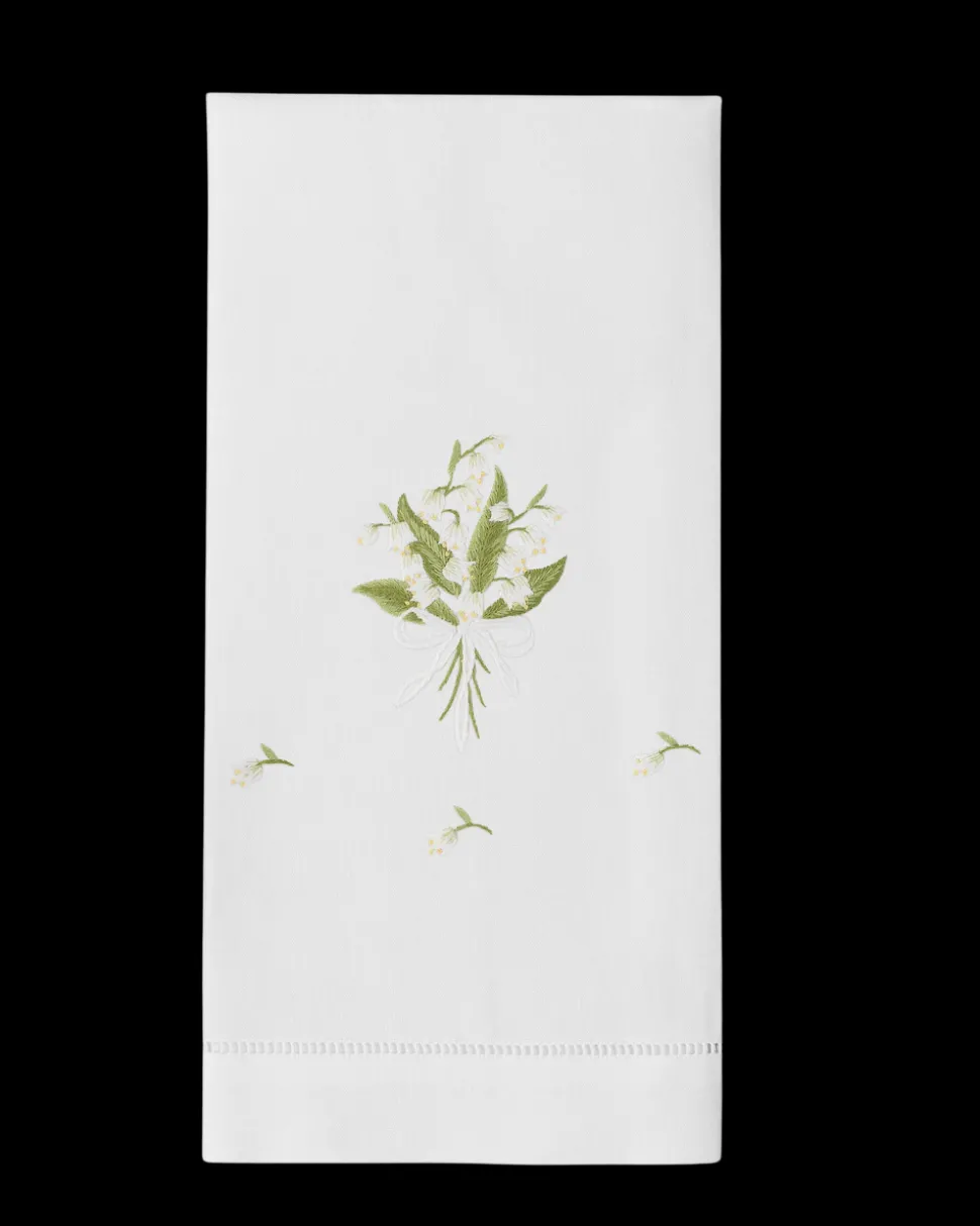 Lily of the Valley Hand Towel
