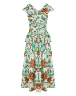 Lily Top And Skirt Set Green