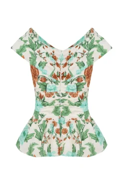 Lily Top And Skirt Set Green