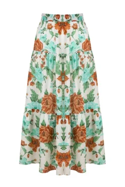 Lily Top And Skirt Set Green