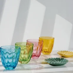 Lily Tumbler in Mandarin, Set of 6