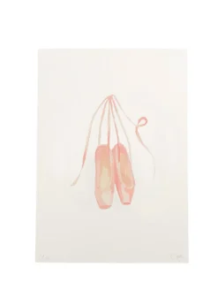 Limited Edition Ballet Shoes Print