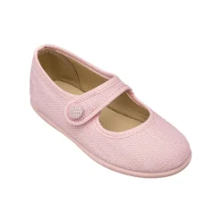Linen Mary Jane Pink