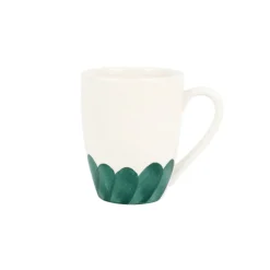 Lisbon Green Brushstroke Mug
