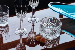 Lismore Black Goblet 10 oz, Set of 2