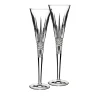 Lismore Diamond Toasting Flute, Pair