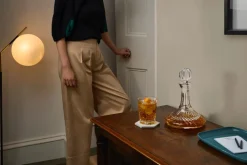 Lismore Ships Decanter 9.7