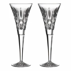 Lismore Toasting Flute, Pair