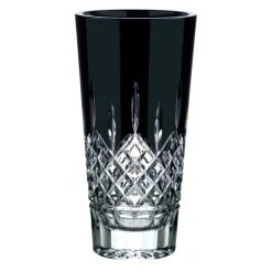 Lismore Vase in Black