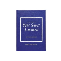 Little Book of Yves Saint Laurent in Traditional Leather