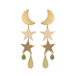 Little Gold Twilight Earrings