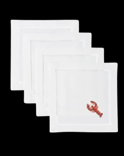Lobster Modern Cocktail Napkin Set