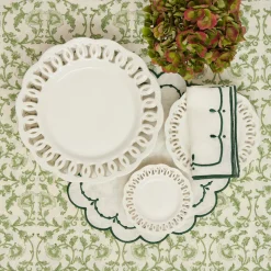 Lola Green Vine Tablecloth
