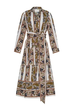 Lolita Dress in Paisley Trail Ivory