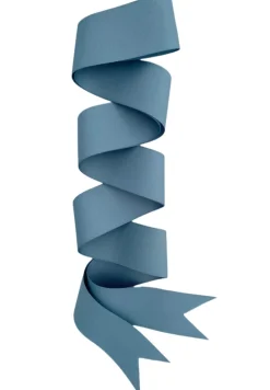 Long French Blue Grosgrain Ribbon