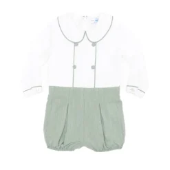 Long Sleeve Barrett Bubble in Hanover Herringbone