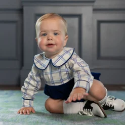 Long Sleeve Beau Bubble in Prescott Plaid