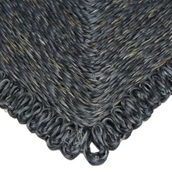 Loopy Square Placemat in Navy, Set of 4