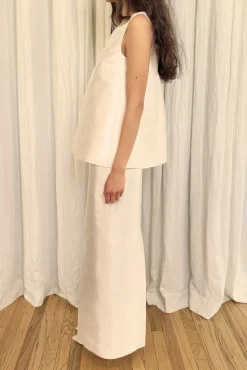 Louisa Skirt in Silk Mikado Shantung