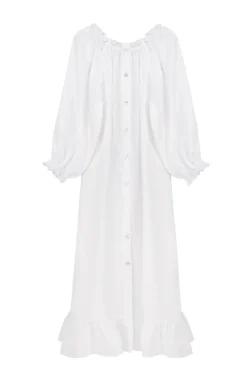 Loungewear Dress in White