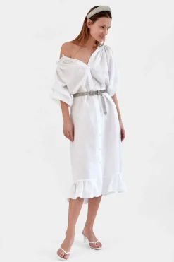 Loungewear Dress in White