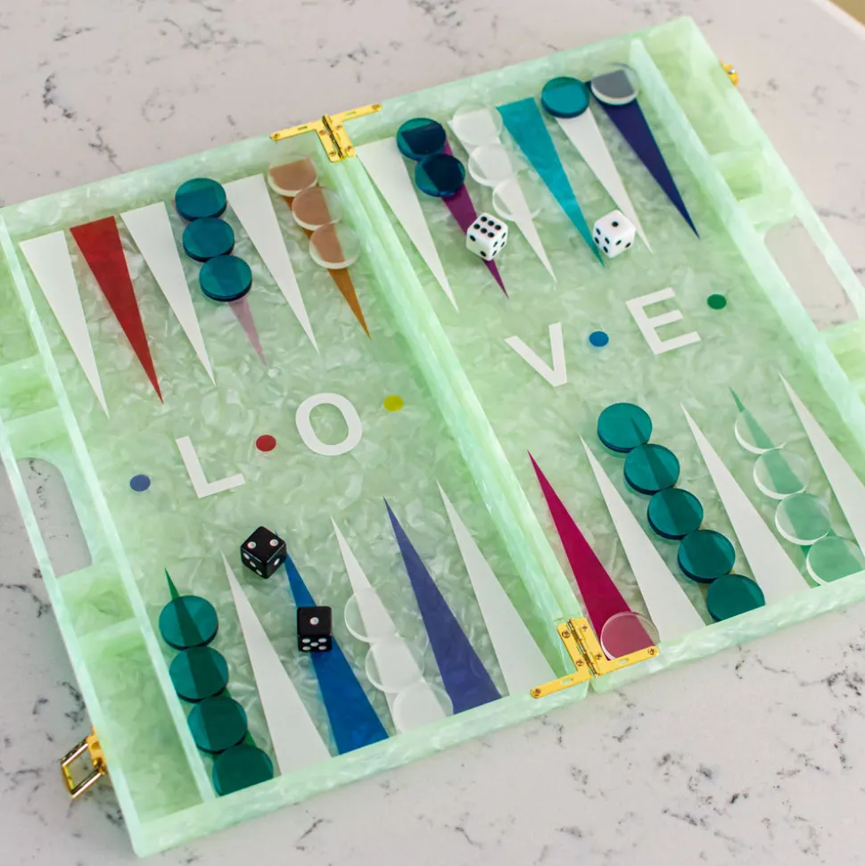 Love Backgammon Board