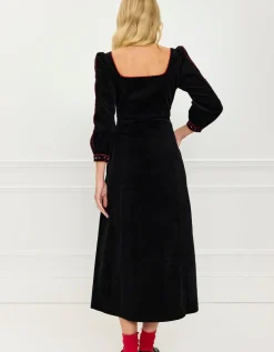 Love Bird Embroidery Olivia Dress