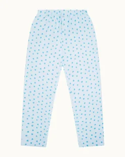 Love Heart Pajama in Adult Blue