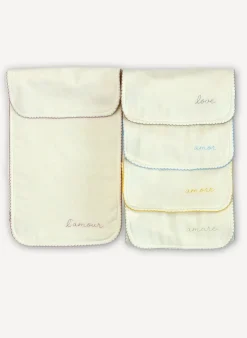 Love Languages Burp Cloth Set