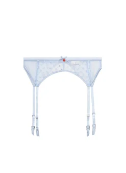 Love Lock Embroidery Garter Belt