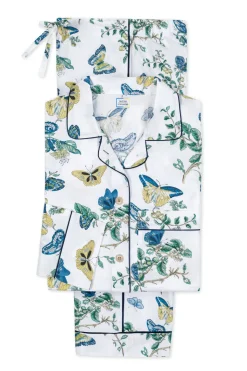 Luca Pajama Set in Baudin Butterfly Blue