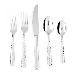 Lucca Faceted Flatware Set