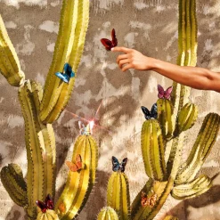 Lucky Butterfly in Peony Pink