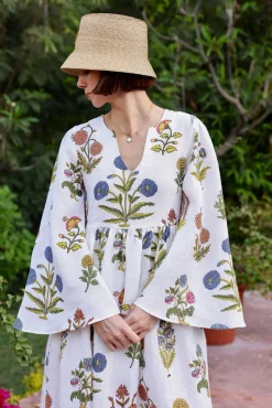 Lugano Maxi Dress in Botanical