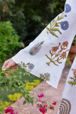 Lugano Mini Dress in Botanical