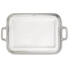 Luisa Rectangular Platter with Handles, Large