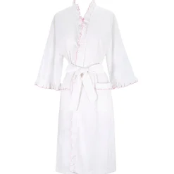 Lulie Cotton Ruffle Robe