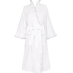 Lulie Cotton Ruffle Robe