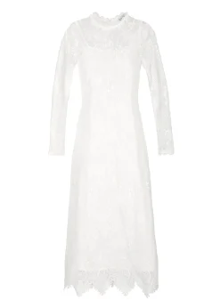 Lumiere Midi Dress in White