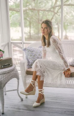 Lumiere Midi Dress in White