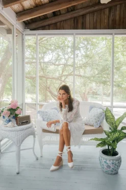 Lumiere Midi Dress in White