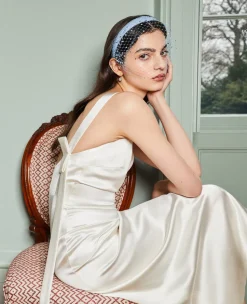 Lunella Blue Crystal Voilette