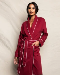 Luxe Pima Women's Bordeaux Robe