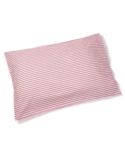 Luxe Premium Cotton Antique Red Ticking Bed Sheets